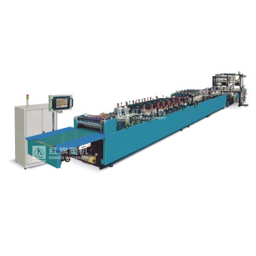 Tri-Sealing Zipper Bag Making Machine